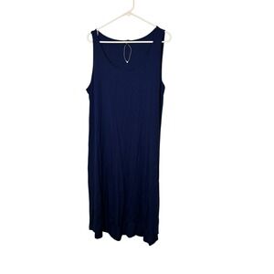 Eileen Fisher Dress Royal Blue 2X